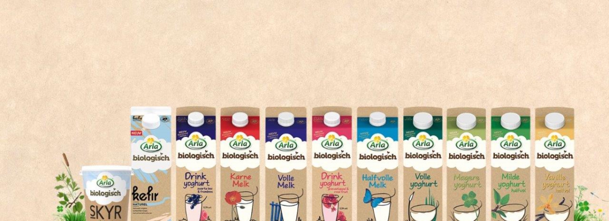 Duurzame verpakkingen van Arla Foods
