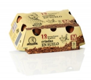 Food & Drink, winnaar Recycled Fibre: Enovo Egg Carton van Alzamora Carton Packaging