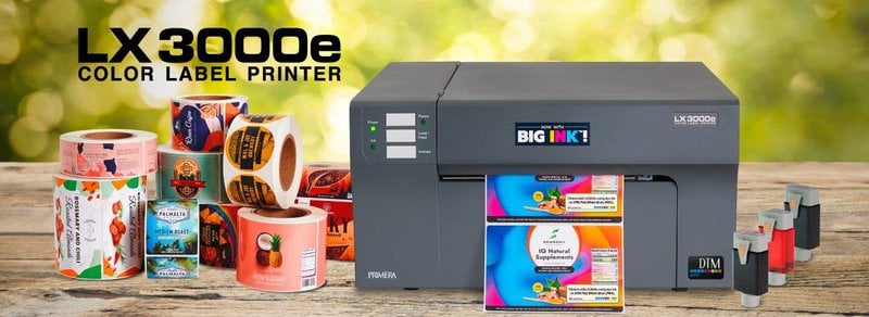 De nieuwe LX3000e-kleurenprinter wordt tijdens Empack 2021 geïntroduceerd.
