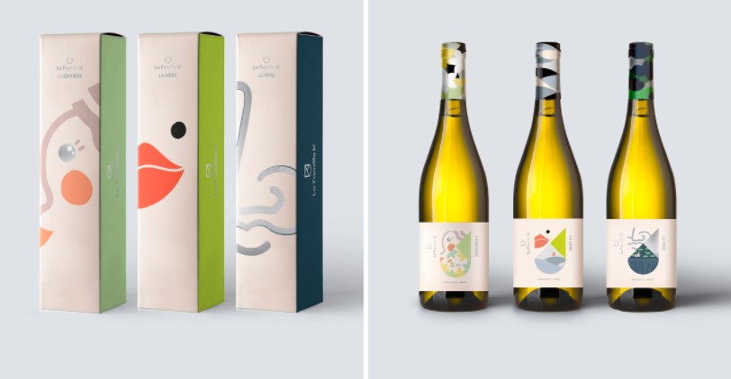 FutureBrand creëert nieuwe branding en verpakkingen voor La Famille K-wijn