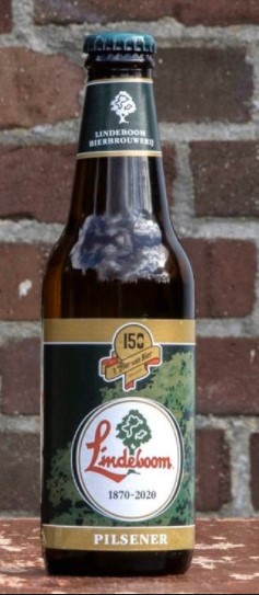 Lindeboom Bierbrouwerij bestaat 150 jaar en viert dit met een feestelijk etiket