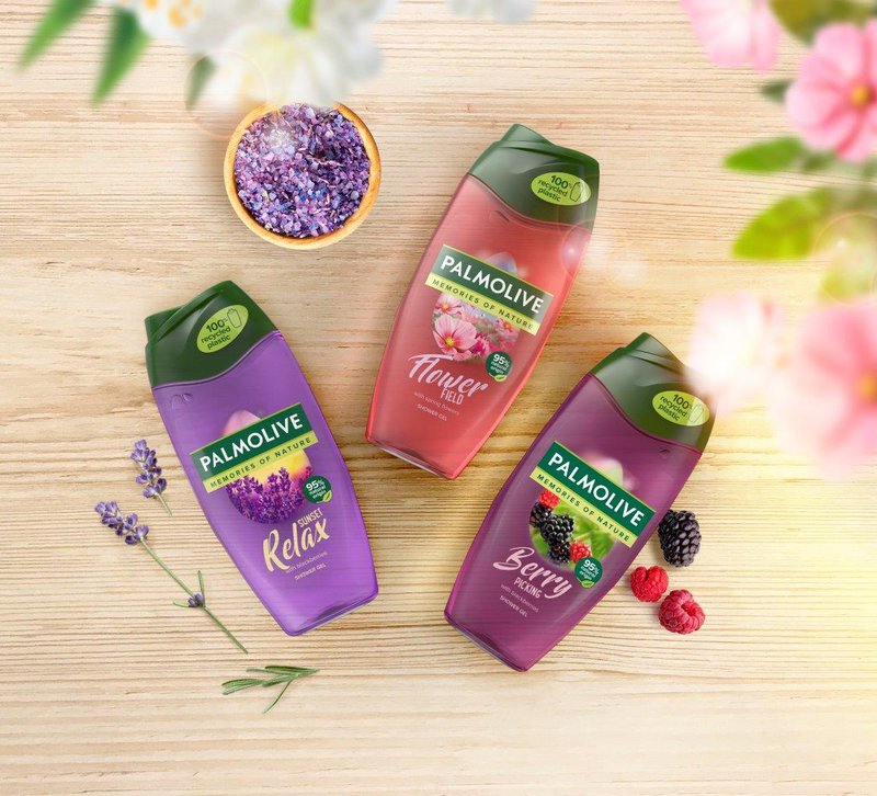 Palmolive herlanceert haar body wash-assortiment.