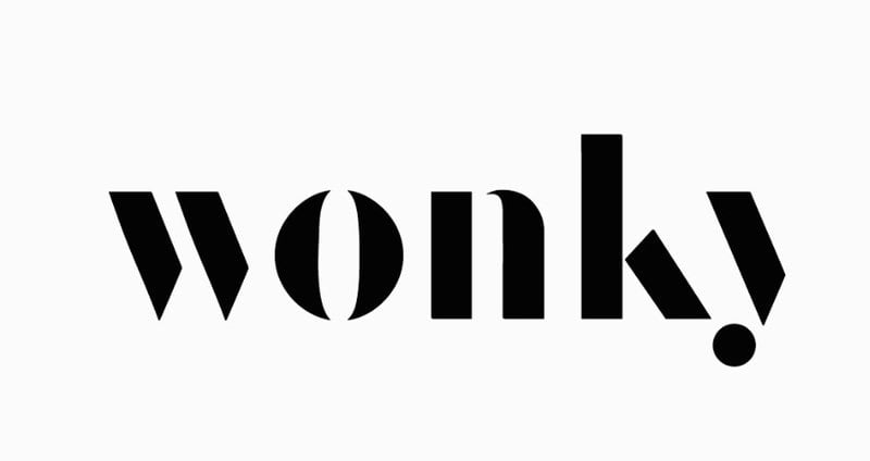 SNOW DONUTS was o.a. verantwoordelijk voor het “onvolledige” font van Wonky.