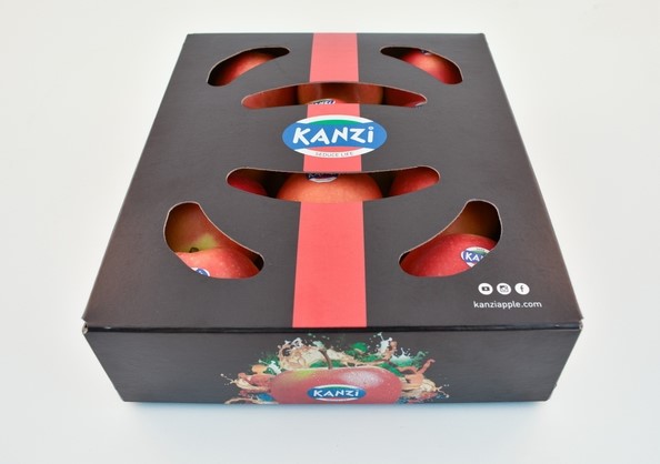 Smart Packaging Solutions en BelOrta ontwikkelen een nieuwe kartonnen XL-verpakking voor Kanzi-appels