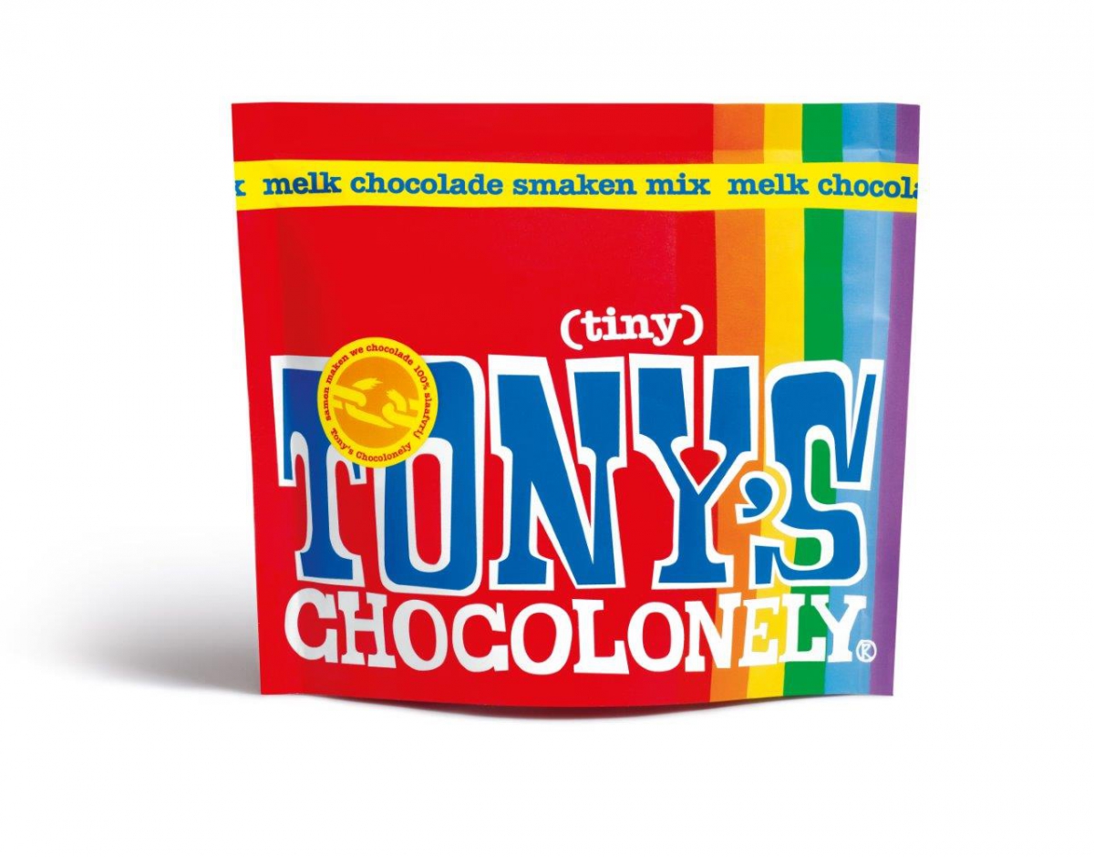 Tony's Chocolonely kiest duurzame Sappi-verpakking voor haar "Tiny Tony's