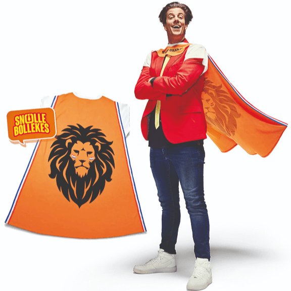 Oranje juichcape