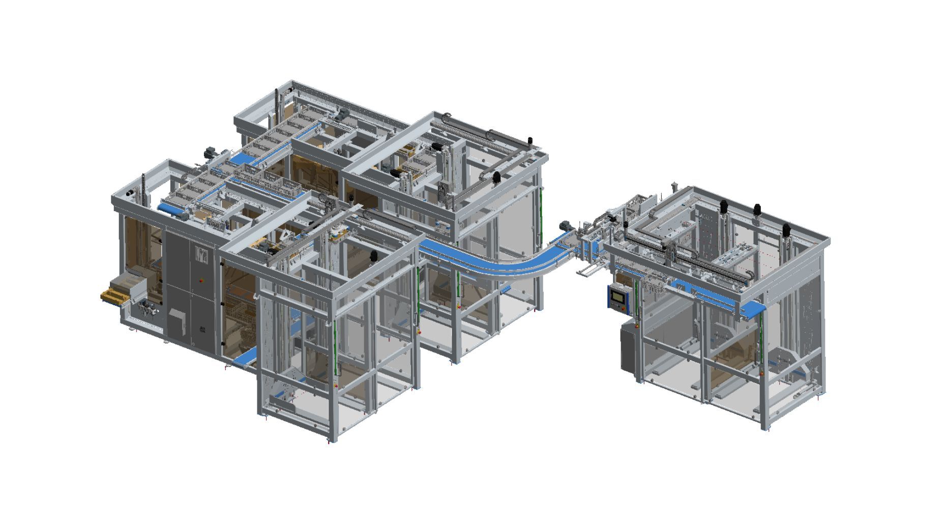 End-of-line-oplossing van KOM Innovative Solutions op Empack