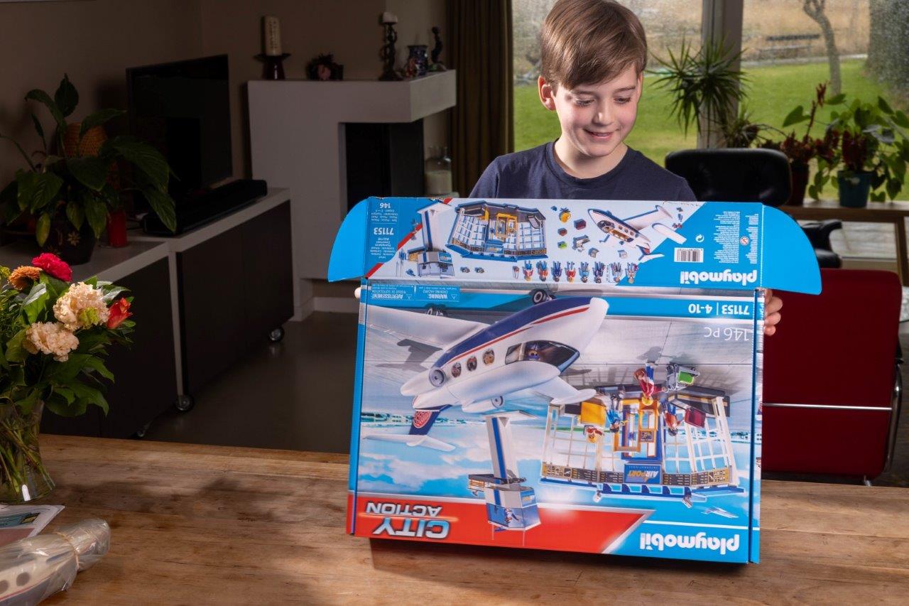 DS Smith ontwikkelt een innovatief e-commerce verpakkingsconcept voor Playmobil.