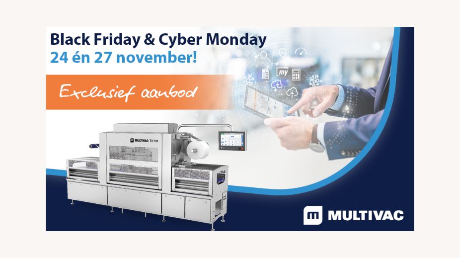 Black Friday en Cyber Monday bij Multivac