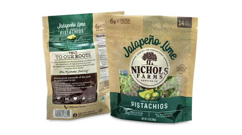 Nicolas Farms Jalapeno Lime Pistachios