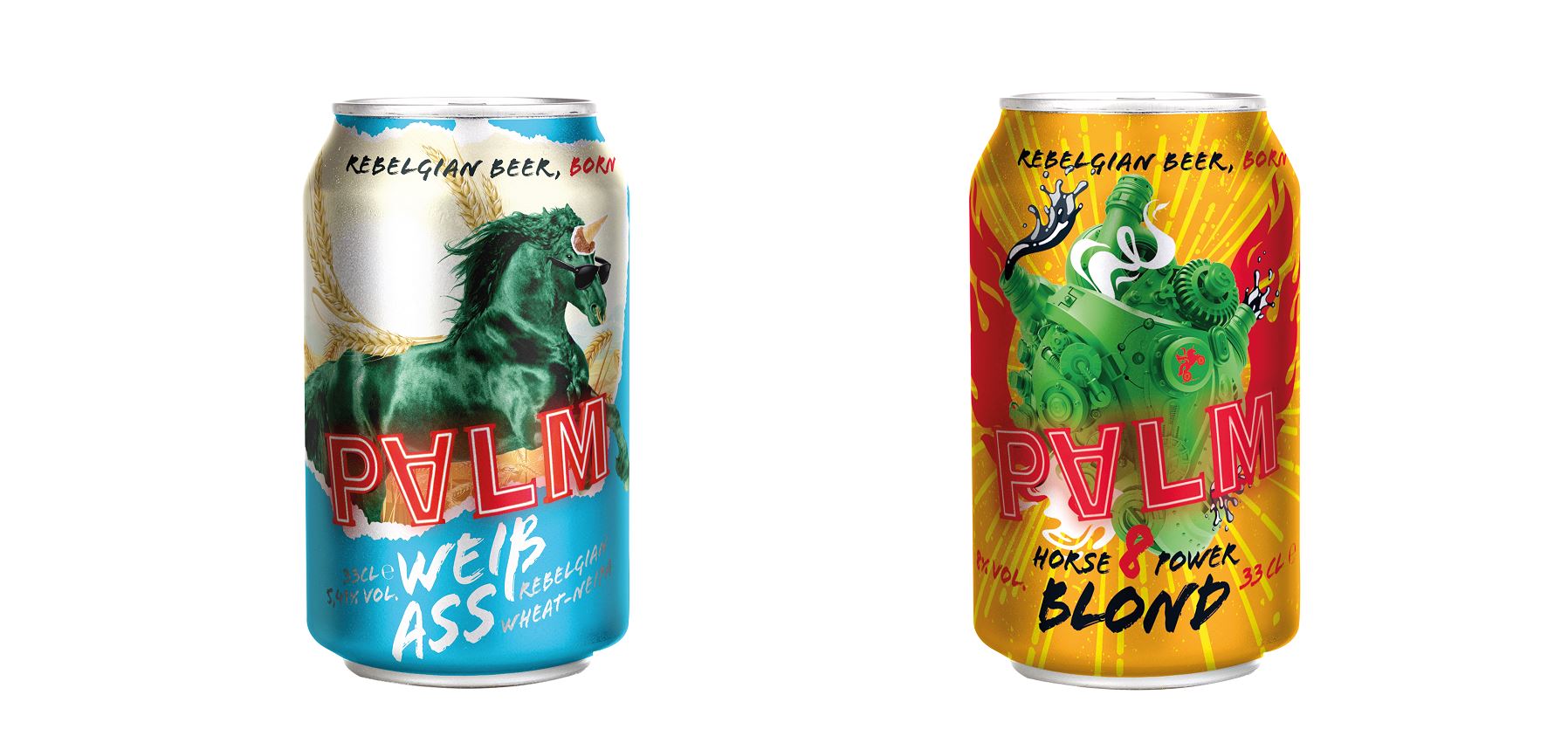 Alterego heeft de rebranding-campagne ‘Born to Twist Tradition’ van biermerk Palm ontwikkeld. 