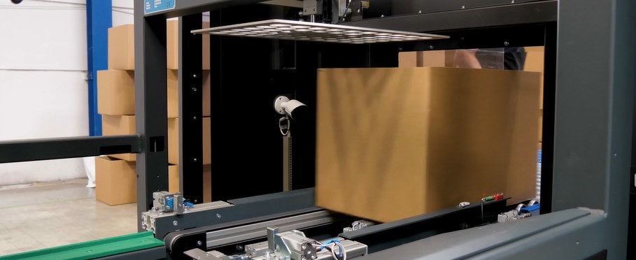 Geautomatiseerde inline verpakkingsmachine van Ranpak uitgebreid met 3 digitale vision tools