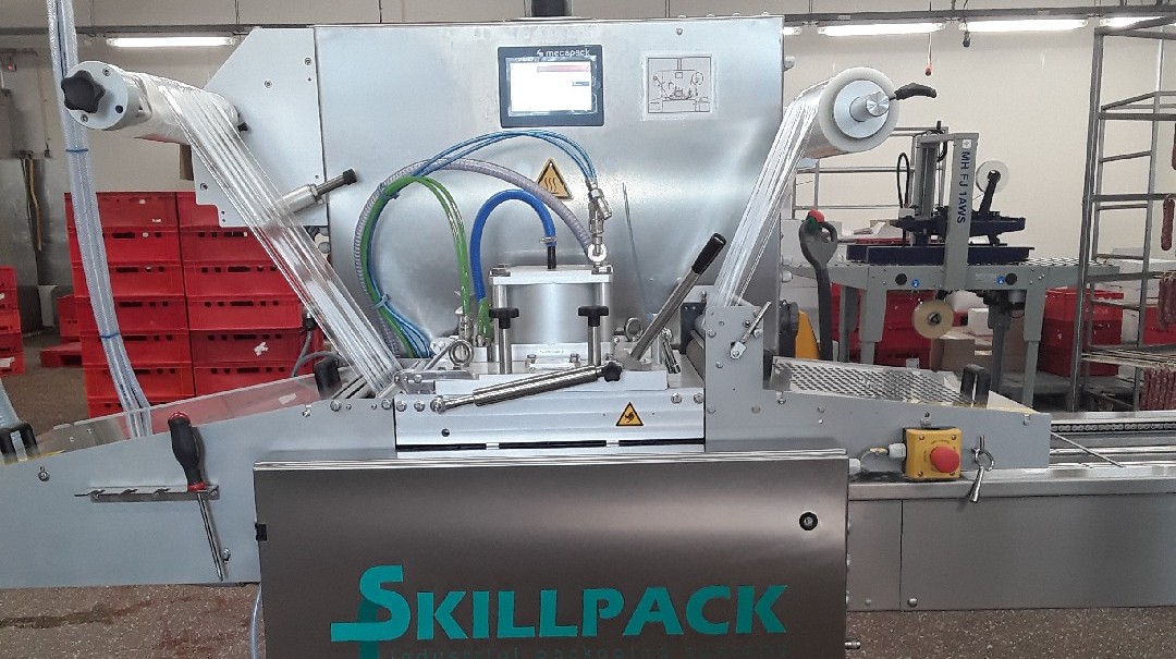 Skillpack-traysealer-Dreug-worsten-machine