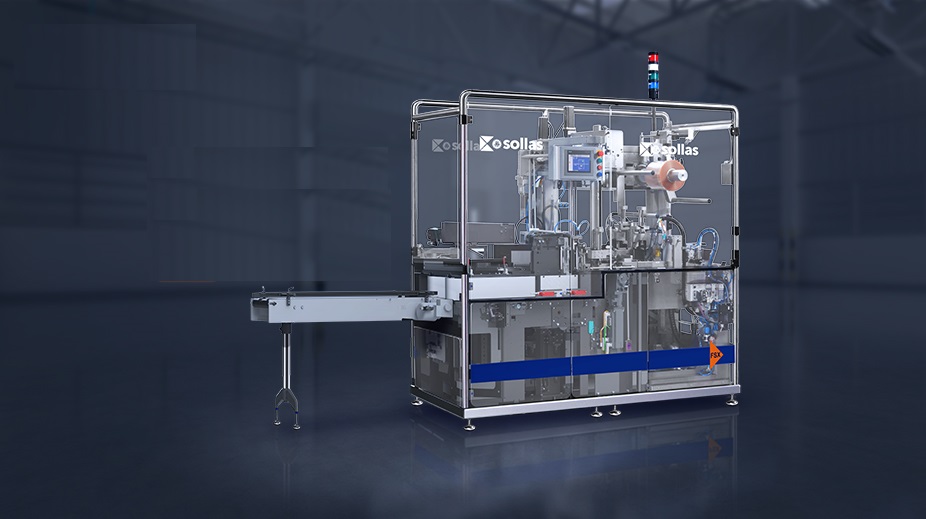 Sollas Packaging Machinery toont tijdens interpack 2023 een high tech end of line verpakkingsoplossing. 