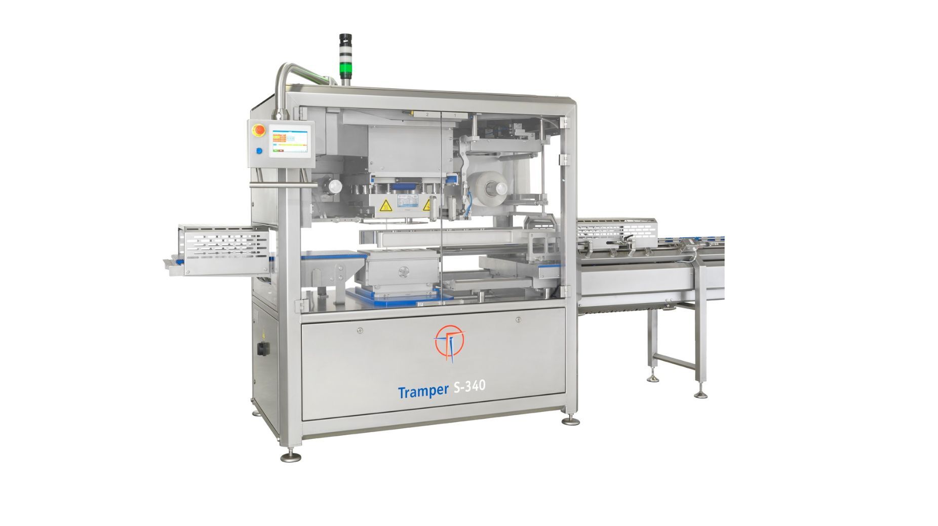 Tramper met MAP traysealer op Empack Gorinchem