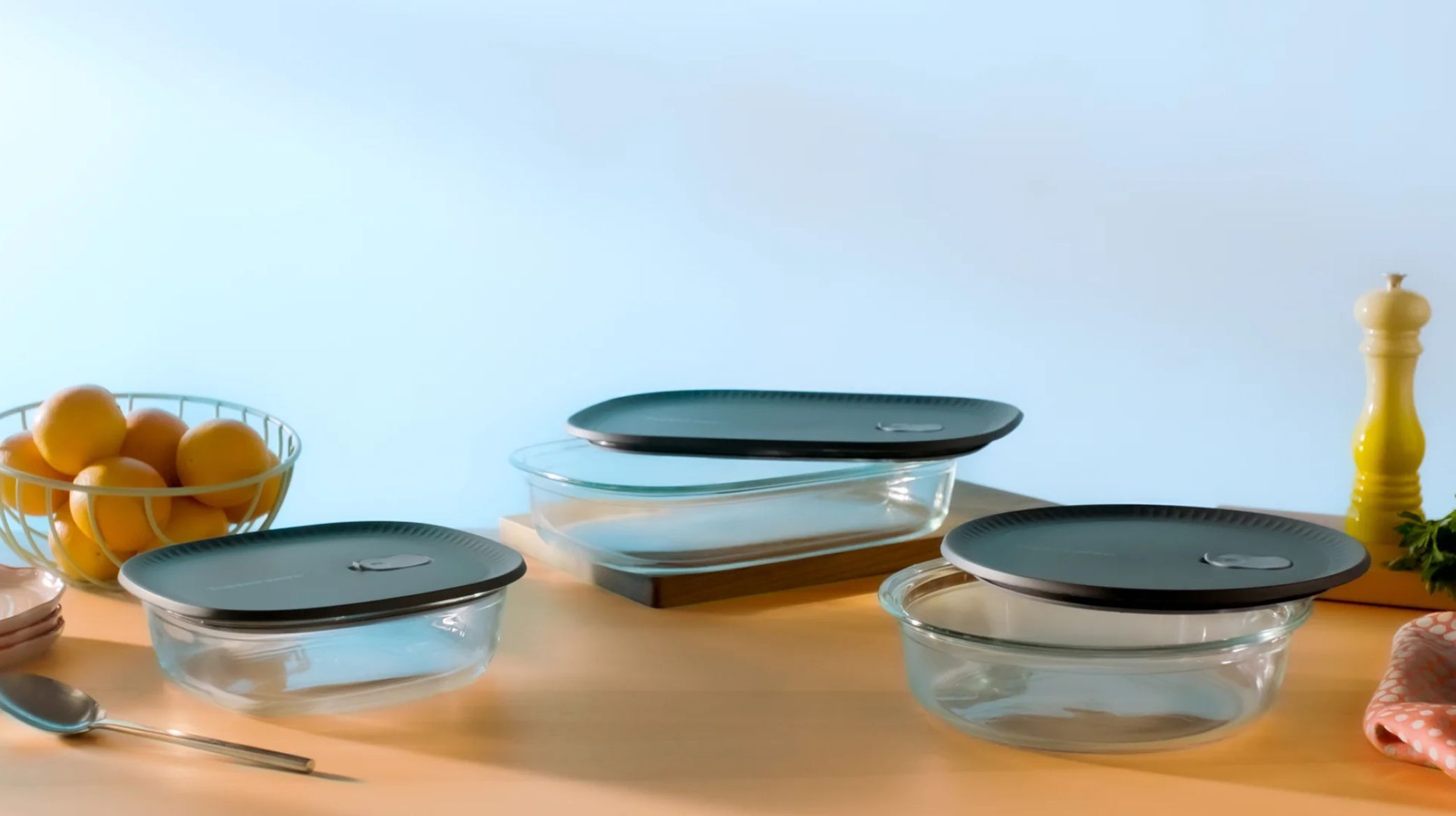 Tupperware komt voor het eerst met glazen bewaarcontainers: Voila