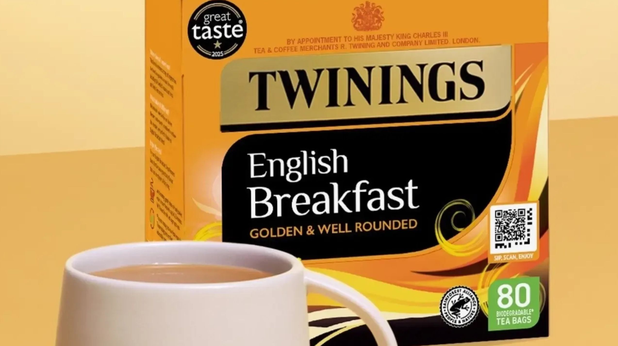 Twinings introduceert toegankelijke QR-codes op theeverpakkingen