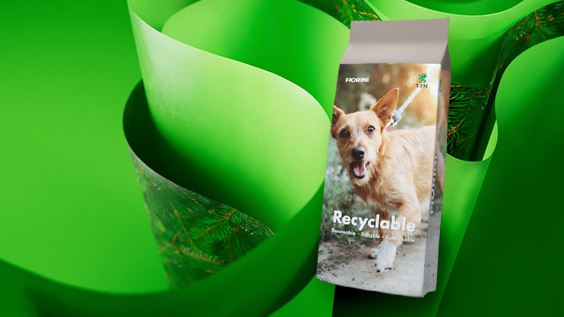 UPM Specialty Papers en Fiorini Packaging creëren verpakking voor petfood op vezelbasis