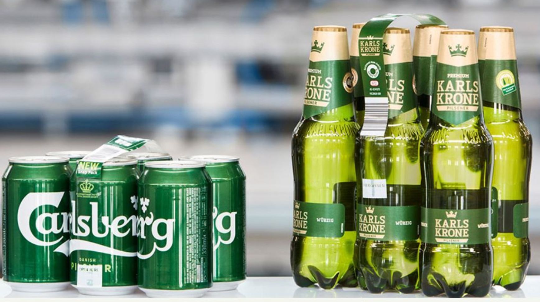 Carlsberg Marston's Brewing Company (CMBC) investeert meer dan 11,5 miljoen euro in Nature MultiPack van KHS.