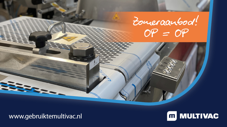 MULTIVAC biedt zowel nieuwe als gereviseerde machines aan