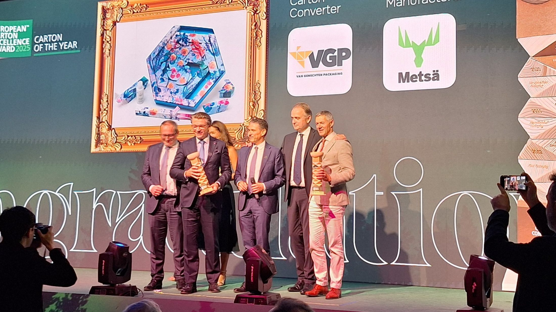 Van Genechten Packaging bekroond met vijf European Carton Excellence Awards