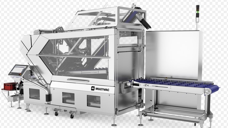 De W 510 flowpacker van Multivac werd tijdens interpack 2023 onder de aandacht gebracht